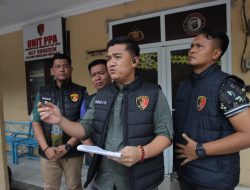 Doorstop Sat Reskrim Polres Sergai Terangkan Pengungkapan 3 Kasus Tindak Pidana Perlindungan Perempuan dan Anak (PPA)