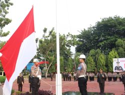 Upacara HUT ke-80 RI, Pesan Kapolres Langkat: Jaga Persatuan dan Keamanan Bangsa