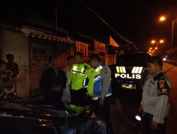 Polres Tebing Tinggi Tindaklanjuti Informasi Masyarakat Melalui Call Center 110 Terkait Laka Lantas