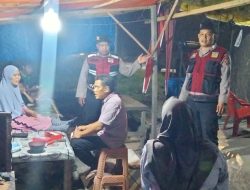 Cegah Gangguan Kamtibmas Dan Kejahatan Sat Samapta Polres Langkat Laksanakan Patroli Malam