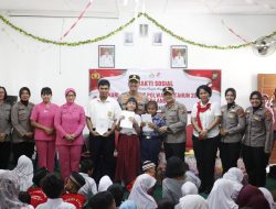 Polres Langkat Gelar Bhakti Sosial di SLB Negeri Stabat, Rayakan HUT Polwan ke-77 dengan Penuh Haru