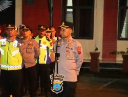 Patroli Skala Besar, Polres Tebing Tinggi Jaga Kondusifitas Kamtibmas