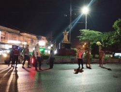 Patroli Skala Besar Warnai Malam ke 3 Siaga, Polres Tebing Tinggi Pastikan Keamanan Kota