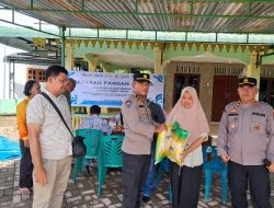 Gerakan Pangan Murah, Polsek Dolok Merawan Jual 800 Karung Beras