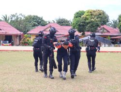 Brimob Batalyon C Pelopor Gelar Latihan Den 45 Anti Anarki, Perkuat Kesiapan Hadapi Situasi Kontinjensi
