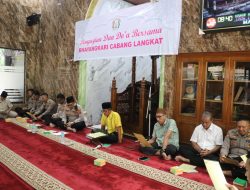 Personel Polres Langkat Laksanakan Binrohtal Rutin. Untuk tingkatkan kebersamaan Dan profesionalisme