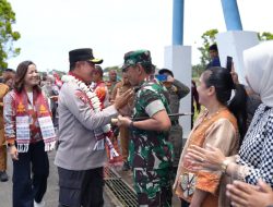 Kapolda Sumut Disambut Hangat Forkopimda Saat Tiba di Tapanuli Tengah