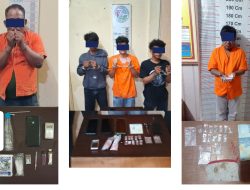 Sat Narkoba Polres Langkat Bekuk 5 Tersangka, Amankan 6,31 Gram Sabu dari 3 Kasus Berbeda