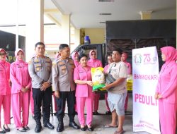 Polres Tebing Tinggi Salurkan 2 Ton Beras Melalui Gerakan Pangan Murah