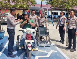 Satlantas Polres Sergai Beri Pelayanan SIM D untuk Penyandang Disabilitas