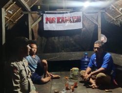 Bhabinkamtibmas Polsek Gebang Polres Langkat Laksanakan Pembinaan Satkamling di Desa Pasarawa