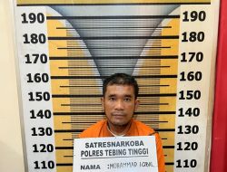 Pengedar 63 Paket Sabu Ditangkap Satresnarkoba Polres Tebing Tinggi