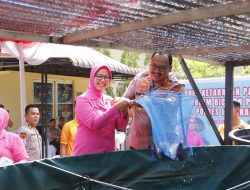 Polres Langkat Panen Ikan Bioflok, Wujud Nyata Kepedulian untuk Ketahanan Pangan dan Masyarakat