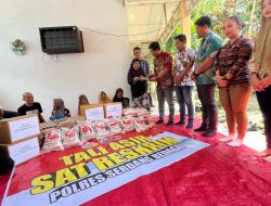 Kasih Sayang Tak Terhalang, Kasat Reskrim Bersama Para Anggota Satreskrim Melaksanakan Tali Asih Ke Yayasan Sosial Nurul Jannah