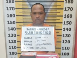 Satresnarkoba Polres Tebing Tinggi Ringkus Pelaku dan Amankan 25,87 Gram Sabu dari Jalan Salak