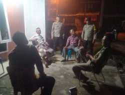 Pastikan Situasi Kamtibmas Aman Dan Kondusif, Polresta Deli Serdang Patroli dan Sambang Poskamling
