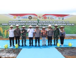 Polda Sumut Gelar Penanaman Jagung Serentak Kuartal IV Dukung Program Ketahanan Pangan Nasional