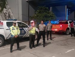 Sat Lantas Polres Langkat Gelar Patroli Rutin Malam Hari