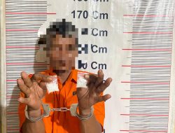 Polsek Bahorok Tangkap Pengedar Sabu dengan Barang Bukti 10,71 Gram