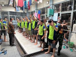 Polres Palas dan Rutan Kelas IIB Sibuhuan Gelar Razia Gabungan, Ini Hasilnya.