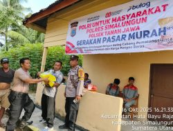 Polres Simalungun Salurkan 10 Ton Beras Murah untuk Masyarakat, Harga Cuma Rp 58 Ribu per 5 Kg