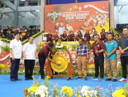 Kapolda Sumut Buka Kejuaraan Bola Basket Antar Pelajar “Kapoldasu Cup 2025” di UNIMED
