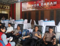 Polresta Deli Serdang Gelar Donor Darah Sambut Hari Jadi ke-74 Humas Polri