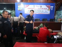 Sambut HUT ke-74, Humas Polda Sumut Gelar Donor Darah Serentak Wujud Kepedulian untuk Sesama