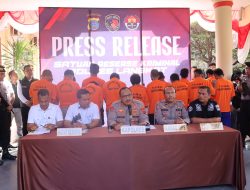 Sat Reskrim Polres Langkat Ungkap 13 Kasus Kriminal Menonjol