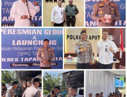 Wakapolda Sumut Brigjen Pol. Rony Samtana Launching SPPG Polres Taput, Kepala Rutan Tarutung Turut Hadir Dukung Sinergi Antar Instansi
