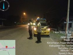 Demi Kamtibmas Yang Kondusif, Polresta Deli Serdang Gencarkan Patroli Presisi