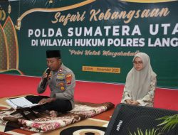 Safari Kebangsaan, Polda sumut di Wilayah Hukum Polres Langkat Ajak Masyarakat Perkuat Sinergi Jaga Kamtibmas