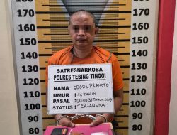 Satresnarkoba Polres Tebing Tinggi Ringkus Pengedar Narkoba, 90 Gram Sabu Diamankan