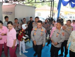 Kunker Bapak Kapolda Sumatera Utara beserta Ibu Ketua PD Bhayangkari Sumatera Utara ke Polres Serdang Bedagai