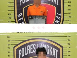 Sat Reskrim Polres Langkat Berhasil Ungkap Kasus Pemerasan, Kapolres Tegaskan Tidak Ada Ruang bagi Pelaku Intimidasi