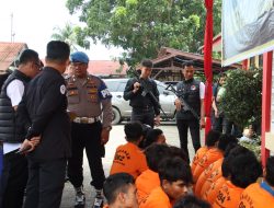 Polres Pelabuhan Belawan Tangkap 48 Pelaku Kejahatan Jalanan dalam Kurun Waktu Satu Bulan