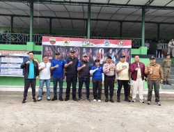 Sinergi untuk Sportivitas: Rutan Tarutung Hadiri Pembukaan Turnamen Sepak Bola Dandim Cup Horas Taput 2025