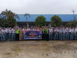 Sat Lantas Polres Pelabuhan Belawan Sosialisasikan Ops Zebra Toba 2025 di SMA Negeri 16 Medan