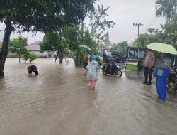 Polsek Pahae Jae Prioritaskan Evakuasi Warga dan Himbauan Keselamatan di Lokasi Banjir dan Longsor Purbatua