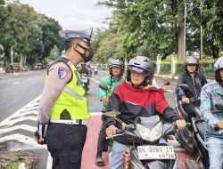 Operasi Zebra Toba 2025 Memasuki Hari ke-10, Kepolisian Intensifkan Edukasi dan Pengawasan Lalu Lintas di Sumut