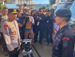 Sinergi Negara untuk Masyarakat: Brimob Polda Sumut Amankan Peninjauan Presiden, Panglima TNI, dan Kapolri