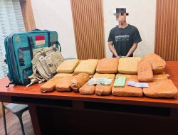 HENDAK EDARKAN NARKOTIKA, SAT NARKOBA POLRES SERGAI GAGALKAN DISTRIBUSI GANJA 24,6 KG