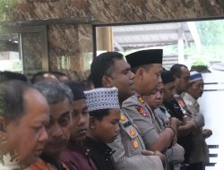 Polres Langkat Gelar Sholat Ghaib untuk Korban Bencana di Sumut, Sumbar, dan Aceh