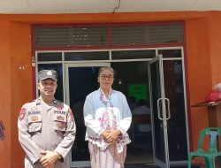 Polsek Padang Hilir Patroli Ibadah Minggu di Sejumlah Gereja