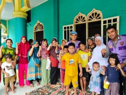 POLRES SIBOLGA SALURKAN BANTUAN DAN GELAR TRAUMA HEALING UNTUK KORBAN BANJIR DAN LONGSOR