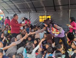 Kapolres Langkat: Polri Hadir untuk Meringankan Beban Warga Terdampak Banjir di Tanjung Pura