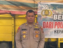 Bantuan Kemanusiaan Korban Banjir Polres Serdang bedagai tiba di Sibolga-Tapteng