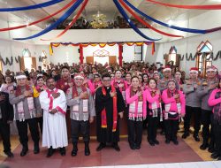 Natal Berbagi, Polda Sumut-Bhayangkari Salurkan Bingkisan dan Trauma Healing bagi Anak