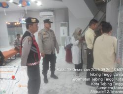 Jaga Situasi Kamtibmas, Polsek Padang Hilir Gelar Patroli Rutin