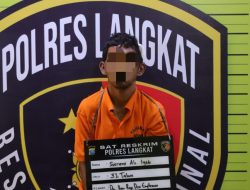 Satu Tersangka Curanmor Berinisial S Terungkap Dua TKP Berbeda, Polres Langkat Tegaskan Komitmen Penegakan Hukum